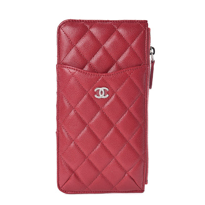 Chanel Caviar Quilted Classic iPhone Pouch Pink 1 of 8