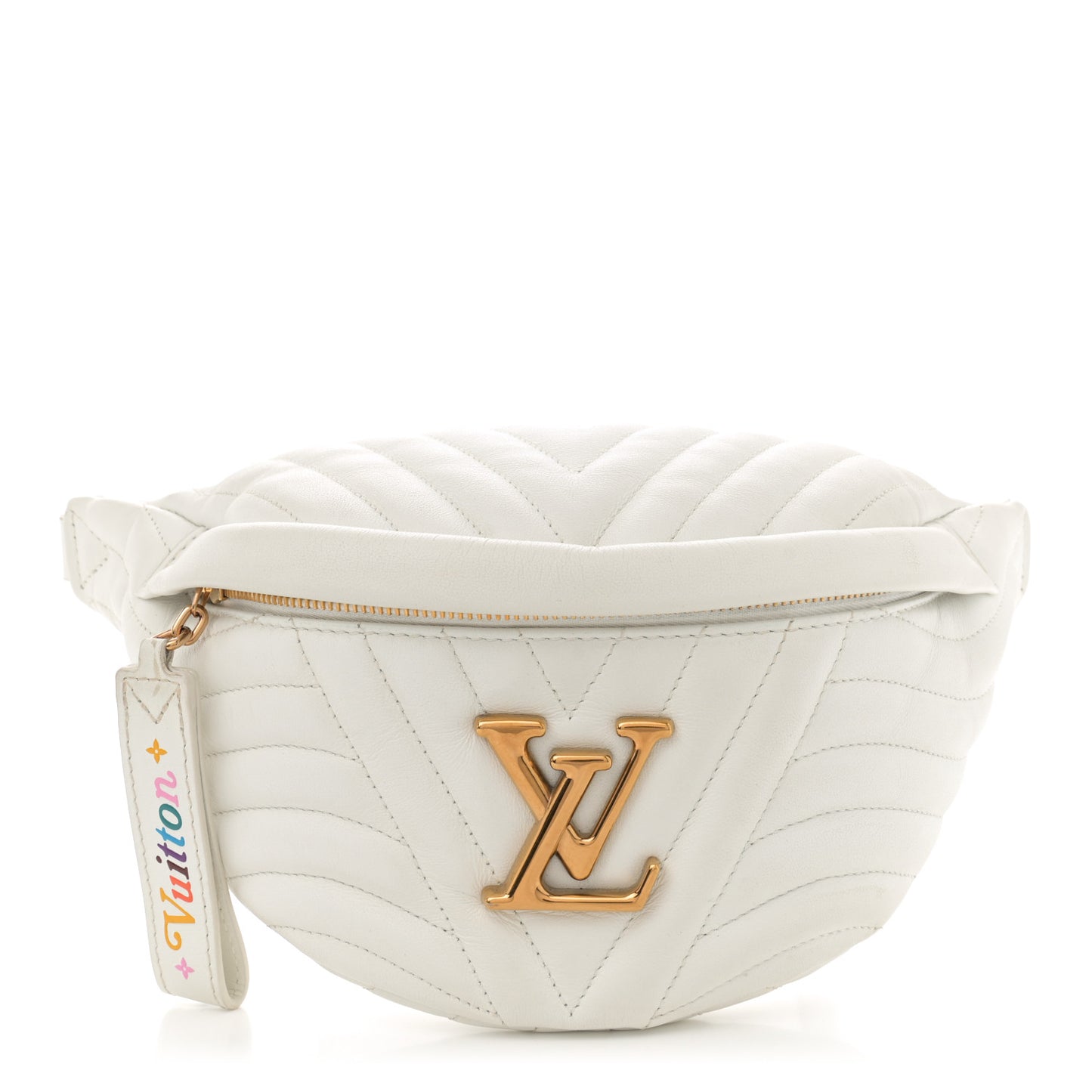 Calfskin New Wave Bumbag Snow