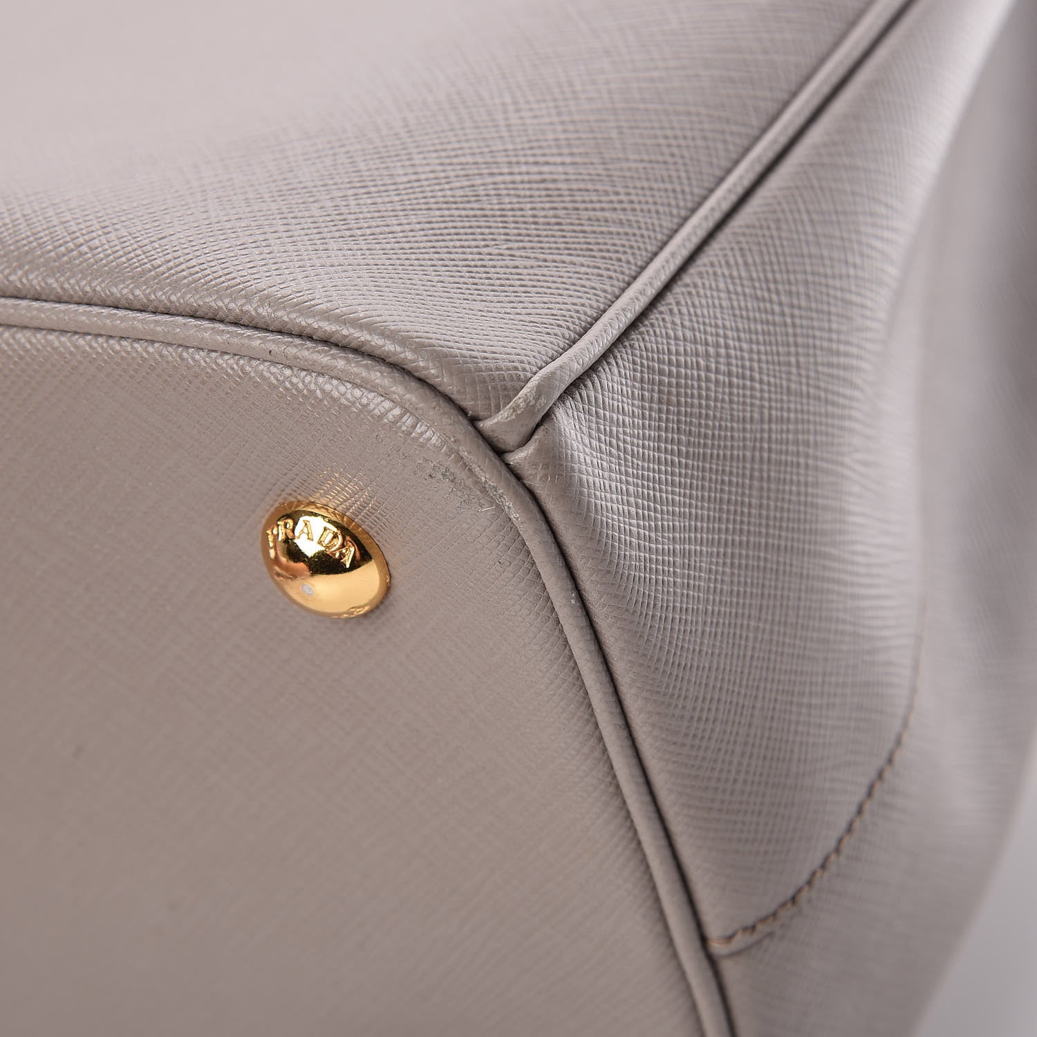 Prada Saffiano Lux Medium Tote Argilla 12 of 14