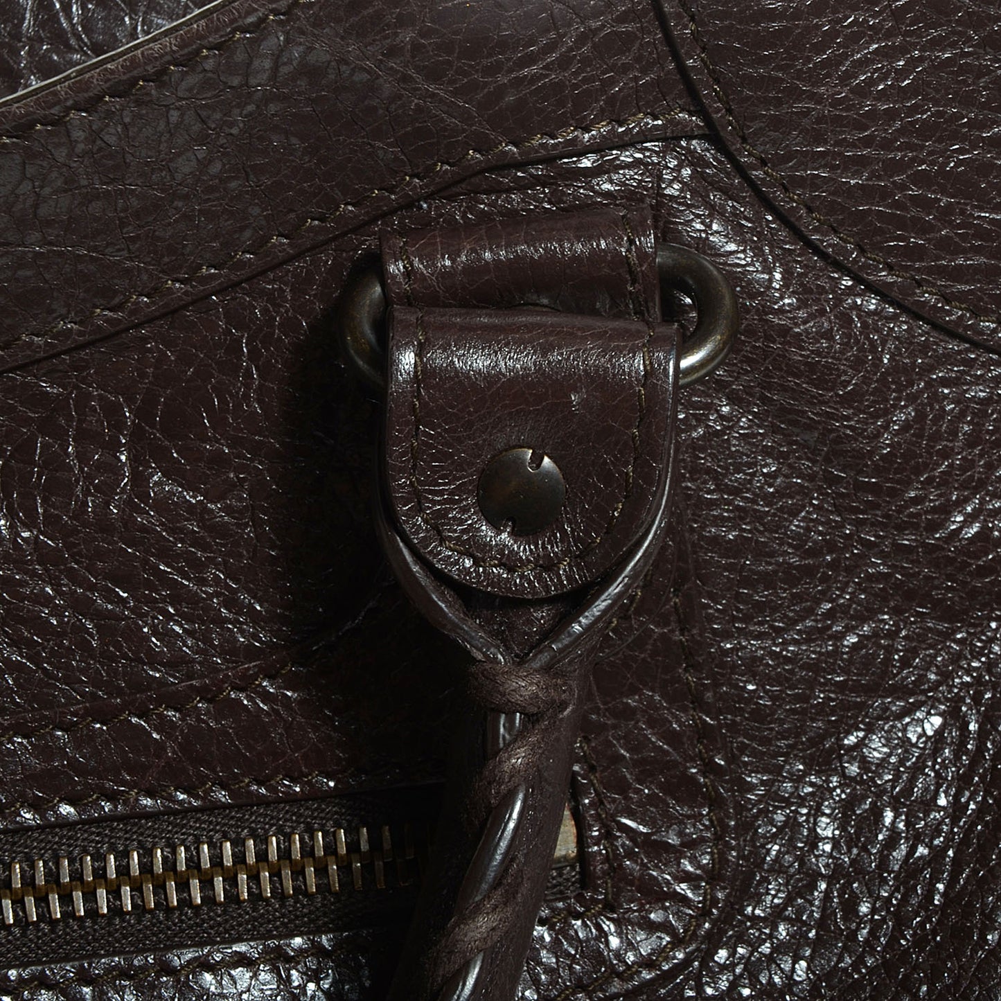 Agneau Classic Hardware Velo Charbon