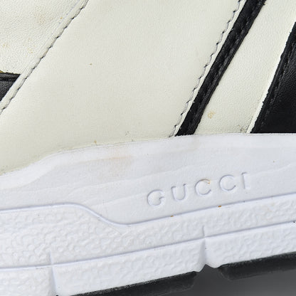 Gucci Calfskin Womens Interlocking G Sneakers 39 Black White 14 of 17