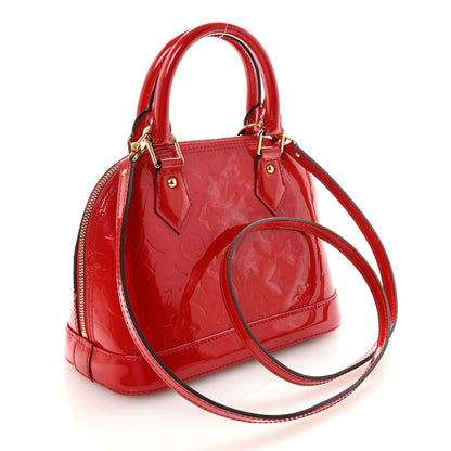 Louis Vuitton Vernis Alma BB Rose Indien 3 of 9