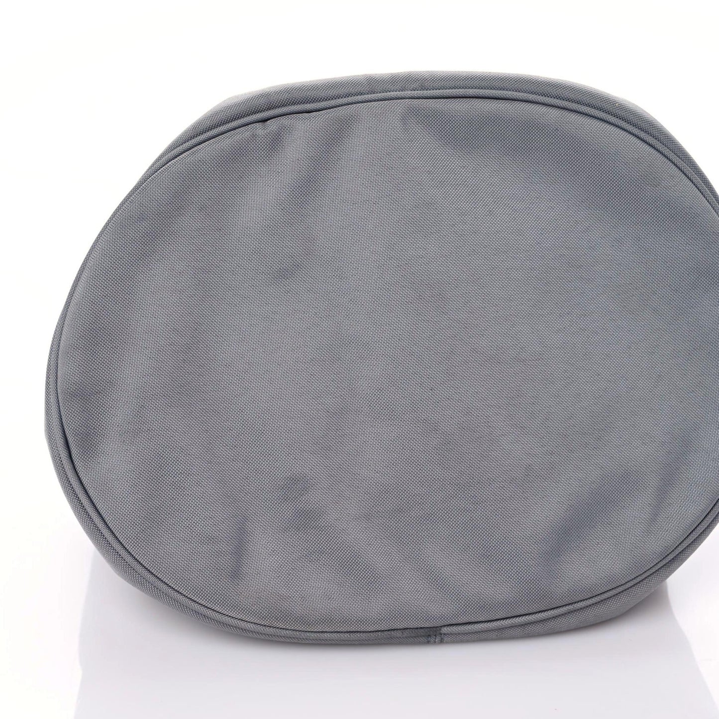 Nylon Wheel Logo Bucket Bag XS Gris Cendre