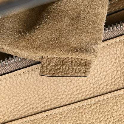 Celine Drummed Calfskin Mini Luggage Dune 7 of 10