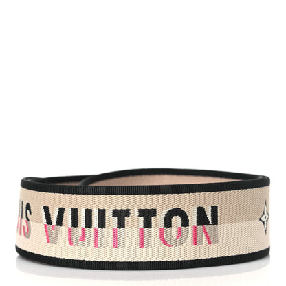 Louis Vuitton Jacquard Diane Shoulder Strap Black 2 of 3
