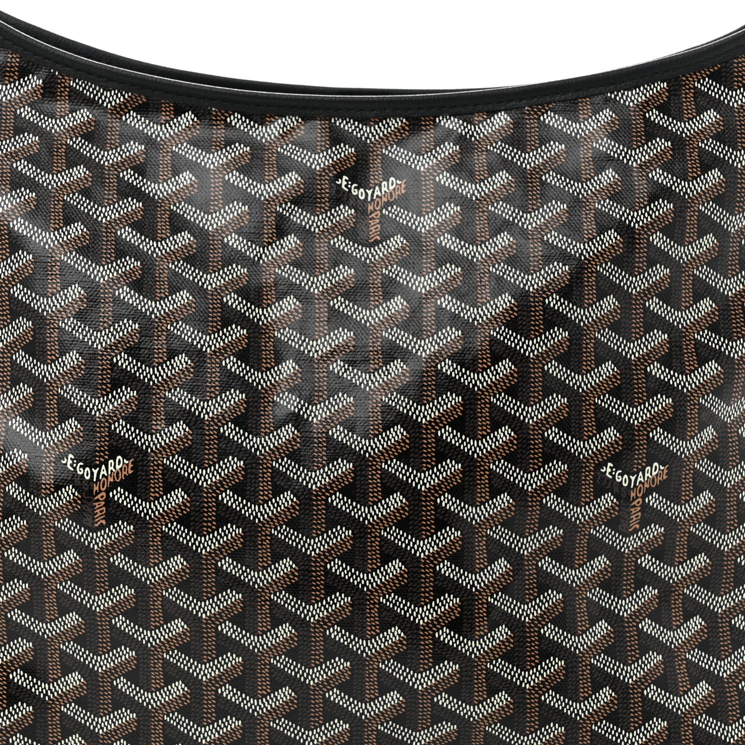 Goyard Goyardine Boheme Hobo Black 9 of 12