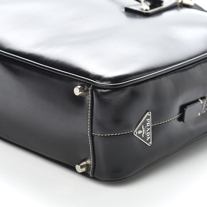 Prada Vitello Box Bauletto Black 8 of 11