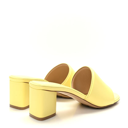 Bottega Veneta Vienna Calfskin The Band Mule Sandals 39 Lemonade 4 of 8