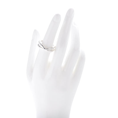 Tiffany Sterling Silver Paloma Picasso Crossover Ring 54 7 2 of 5