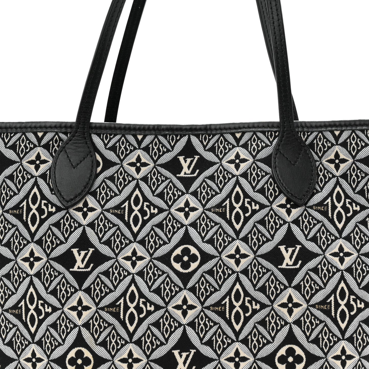 Jacquard Since 1854 Neverfull MM Grey