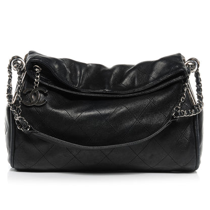 Chanel Lambskin Medium Ultimate Soft Tote Black 2 of 9