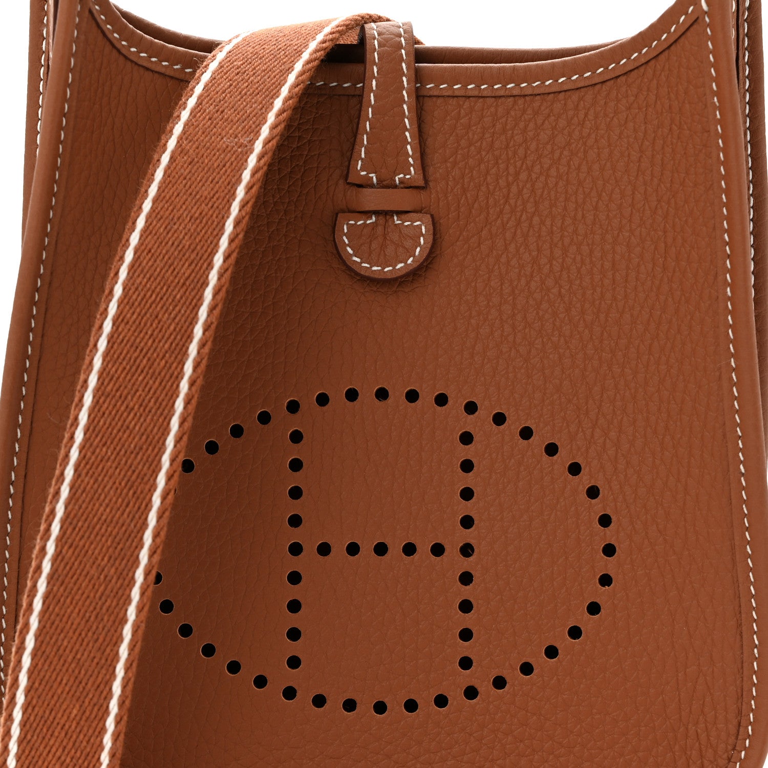 Hermes Taurillon Clemence Evelyne TPM Gold 8 of 11