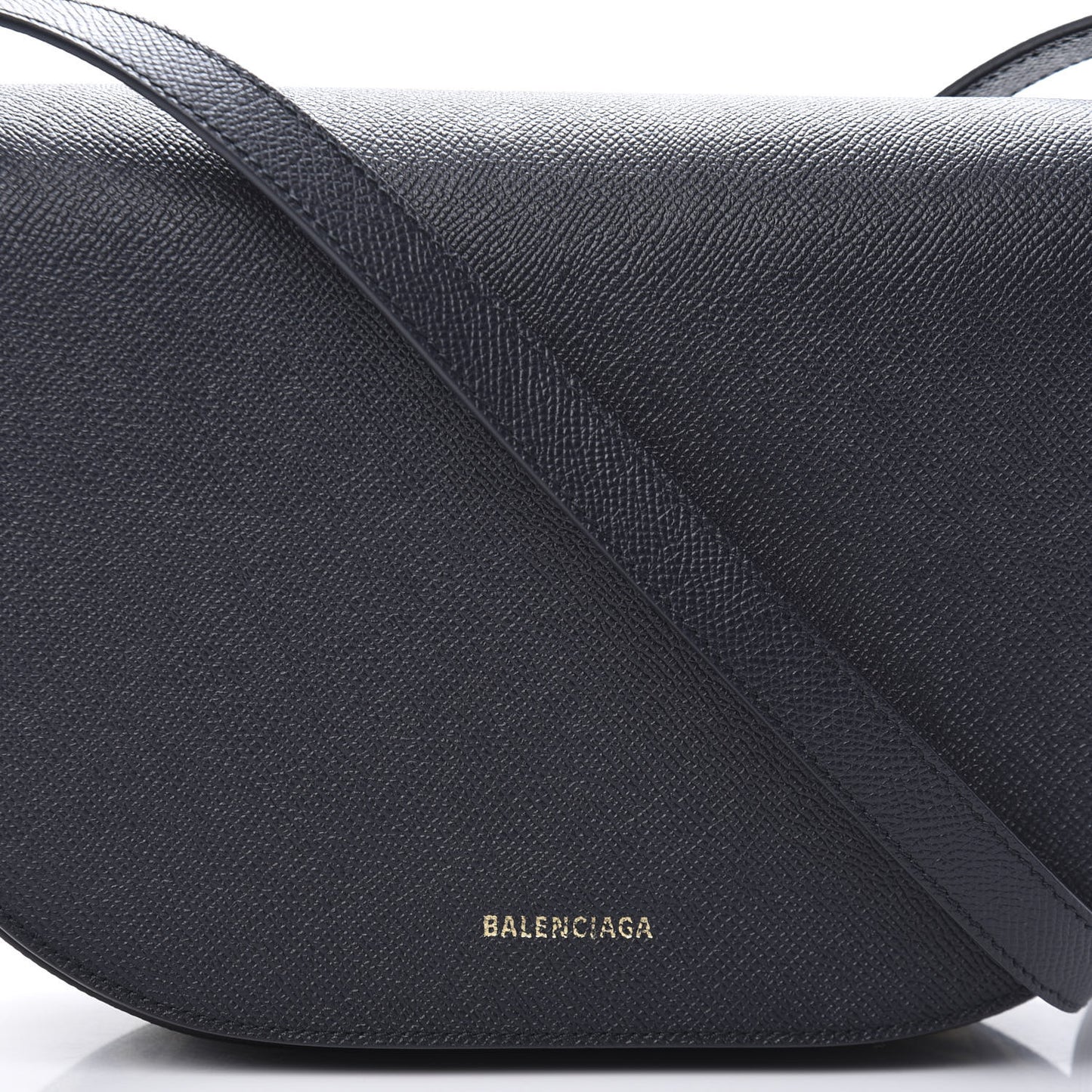 Signature Grained Calfskin Logo S Ville Day Bag Bleu Tempete Jaune