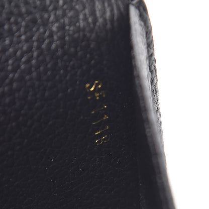 Louis Vuitton Empreinte Adele Wallet Black 9 of 10