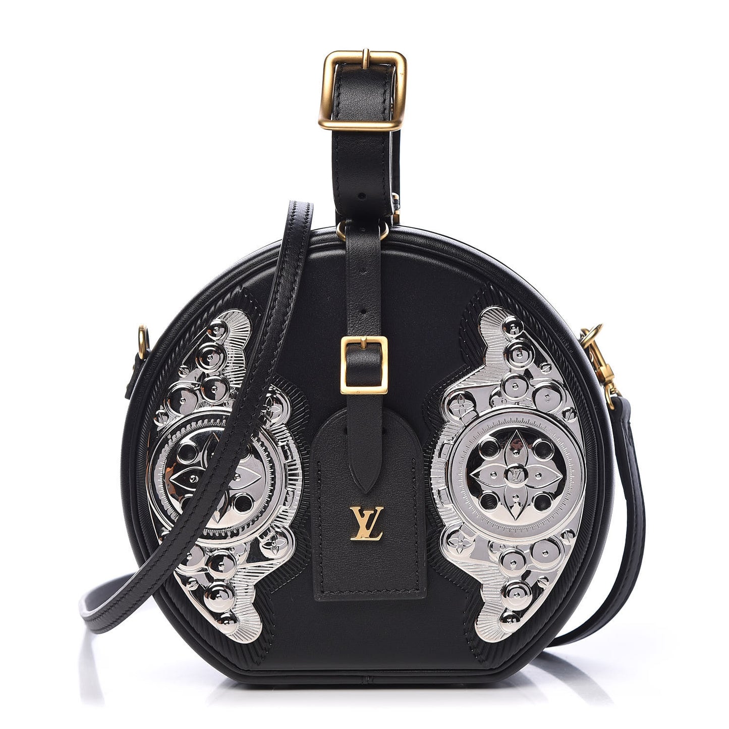 Epi Metallic West Petite Boite Chapeau Black