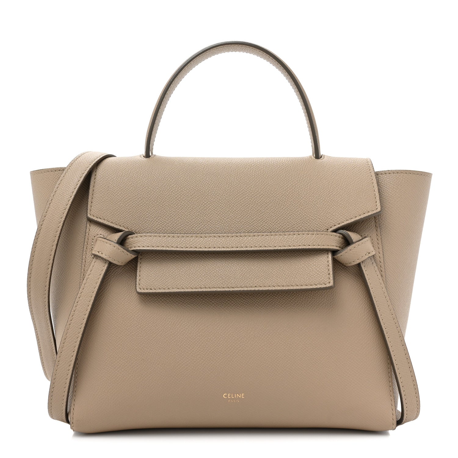Celine Grained Calfskin Micro Belt Bag Light Taupe 1 of 13