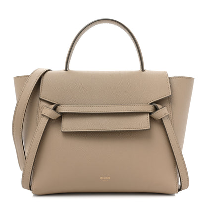 Celine Grained Calfskin Micro Belt Bag Light Taupe 1 of 13