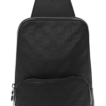 Louis Vuitton Damier Infini Avenue Sling Bag Onyx 7 of 10