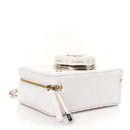 Chanel Lambskin Quilted Coco Click Bag White 5 of 12