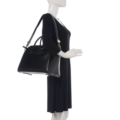 Givenchy Shiny Lord Calfskin Medium Antigona Black 2 of 10