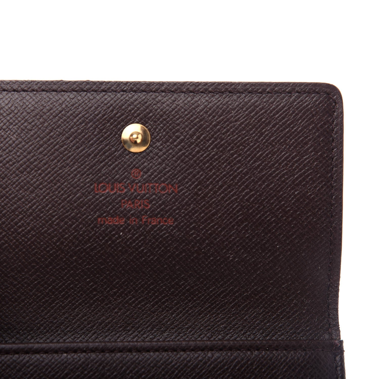 Louis Vuitton Damier Ebene Elise Wallet 7 of 9