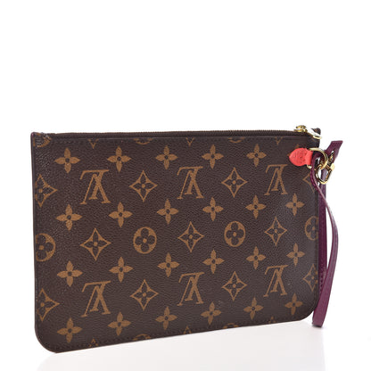 Louis Vuitton Monogram Totem Neverfull MM GM Pochette Magenta 3 of 7