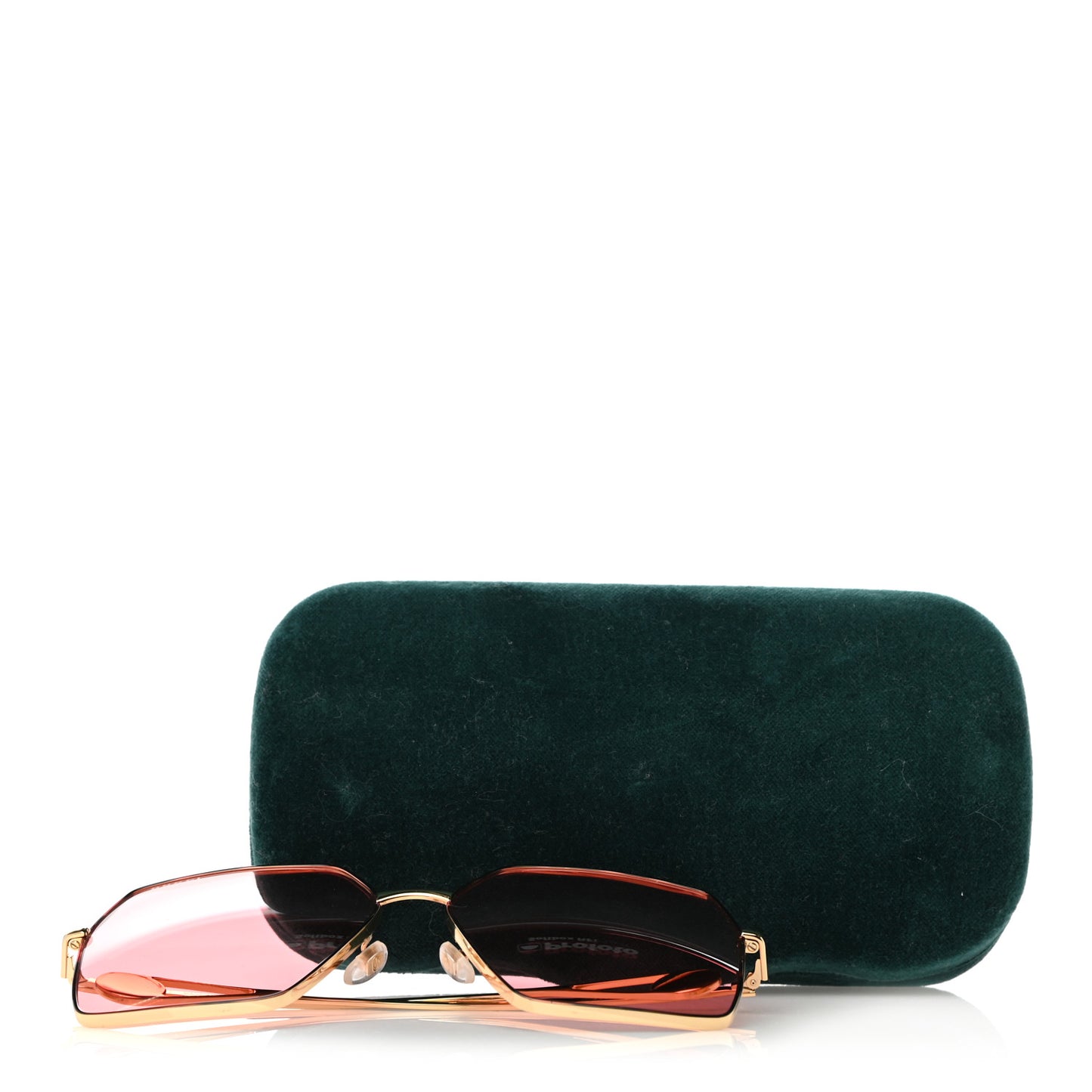 Square Frame GG0536S Sunglasses Gold