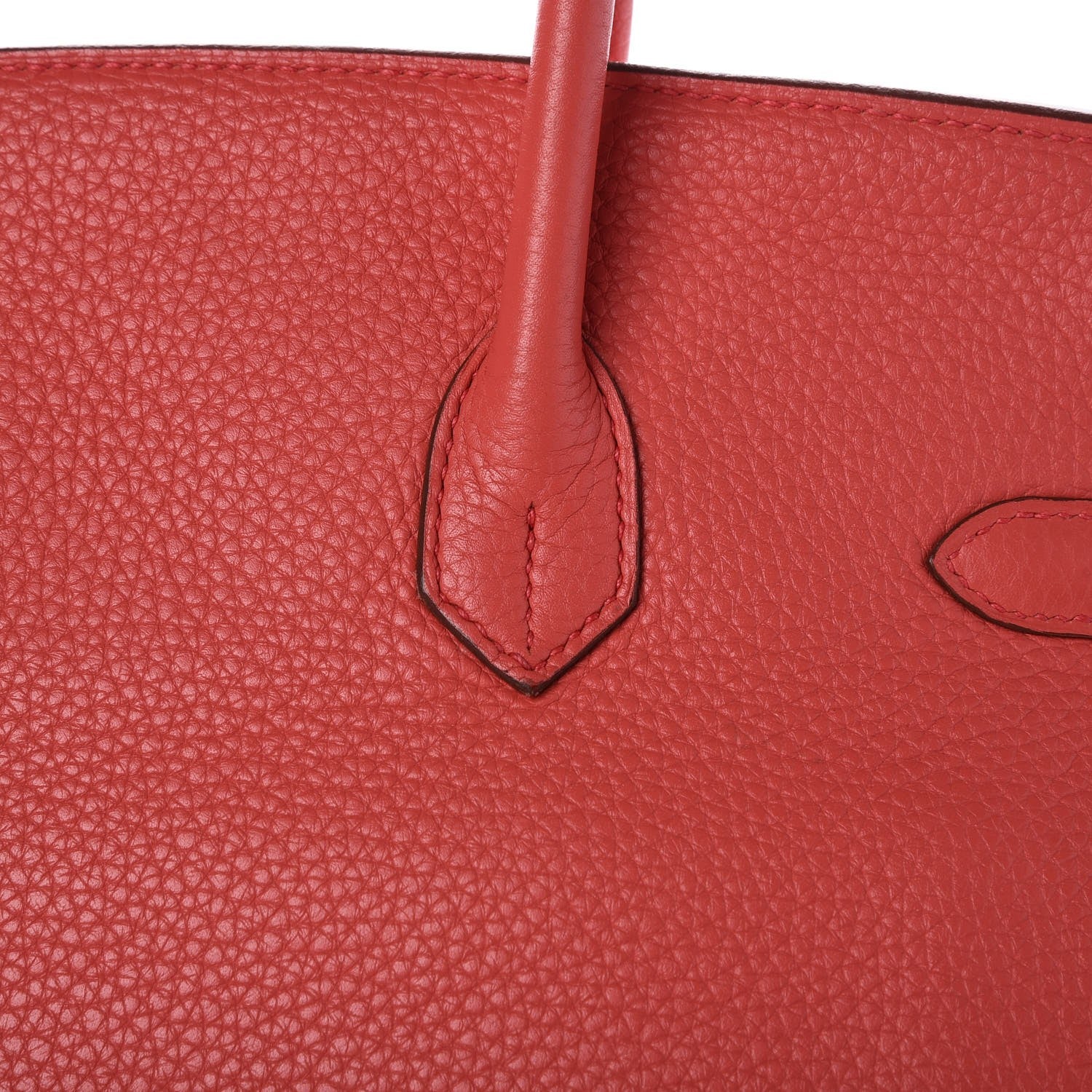 Hermes Taurillon Clemence Birkin 35 Bougainvillea 29 of 32