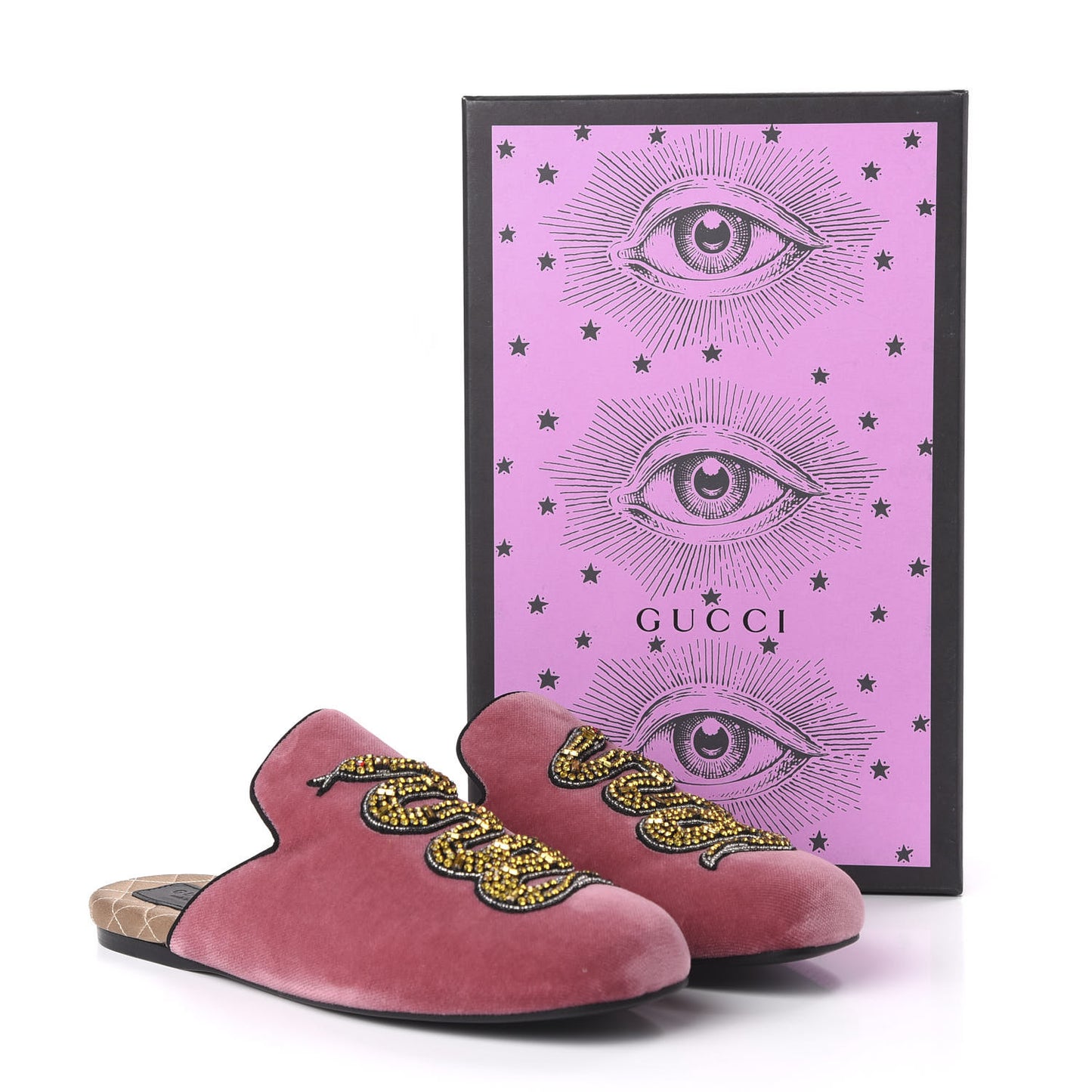 Velvet Crystal Snake Embroidered Womens Slippers 40 Tibet Red