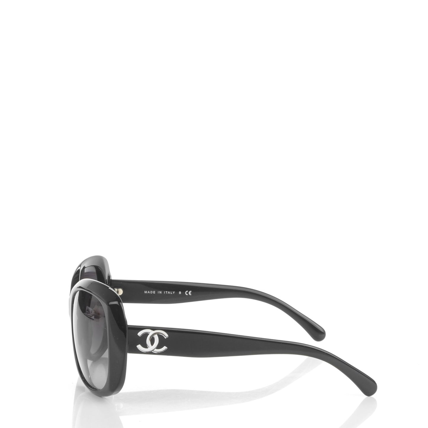 Resin Crystal CC Sunglasses 5183 Black