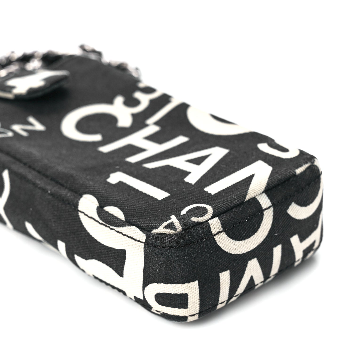 Canvas 31 Rue Cambon Phone Holder Black