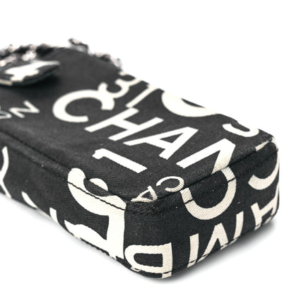 Chanel Canvas 31 Rue Cambon Phone Holder Black 10 of 11