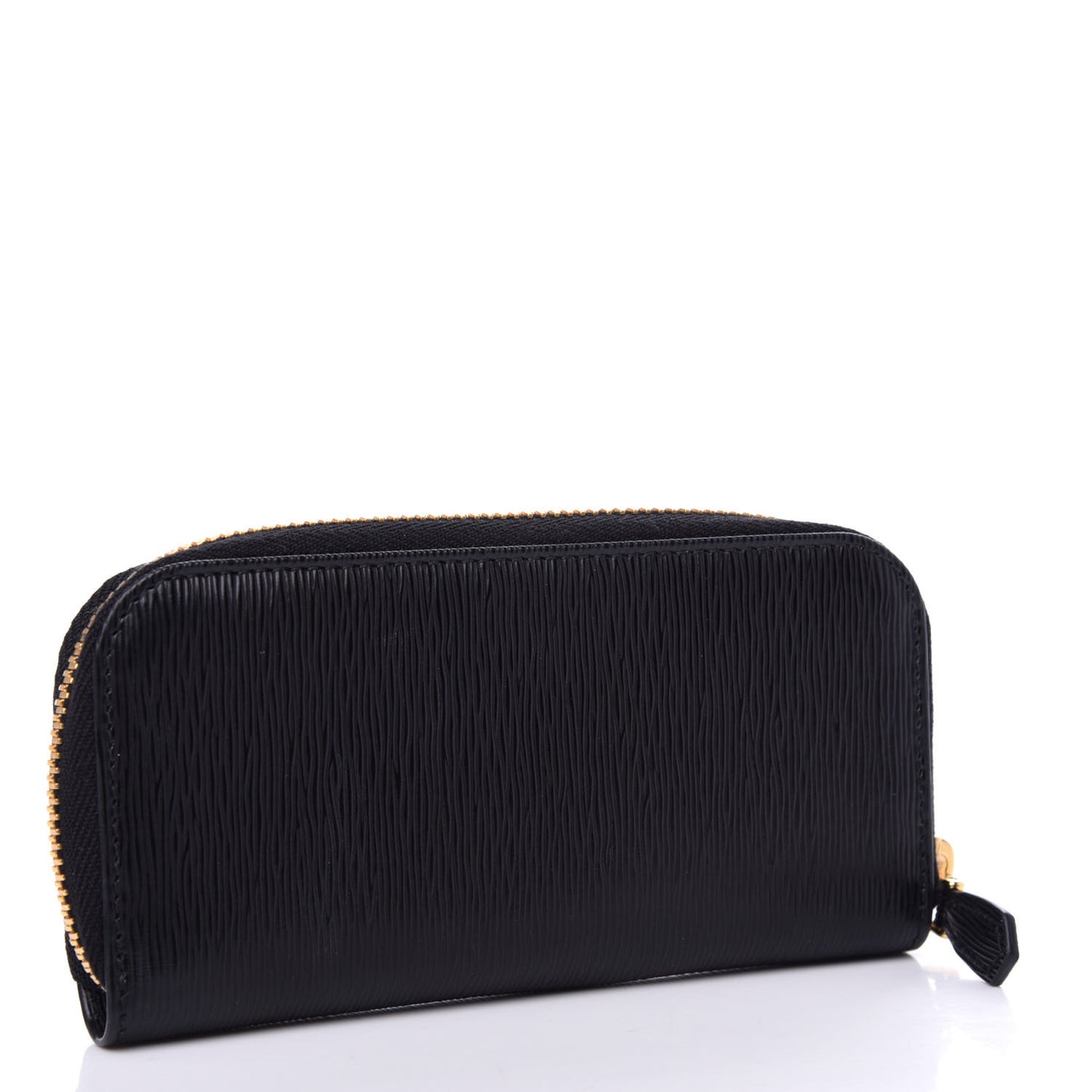 Vitello Move Zip Around Key Holder Black