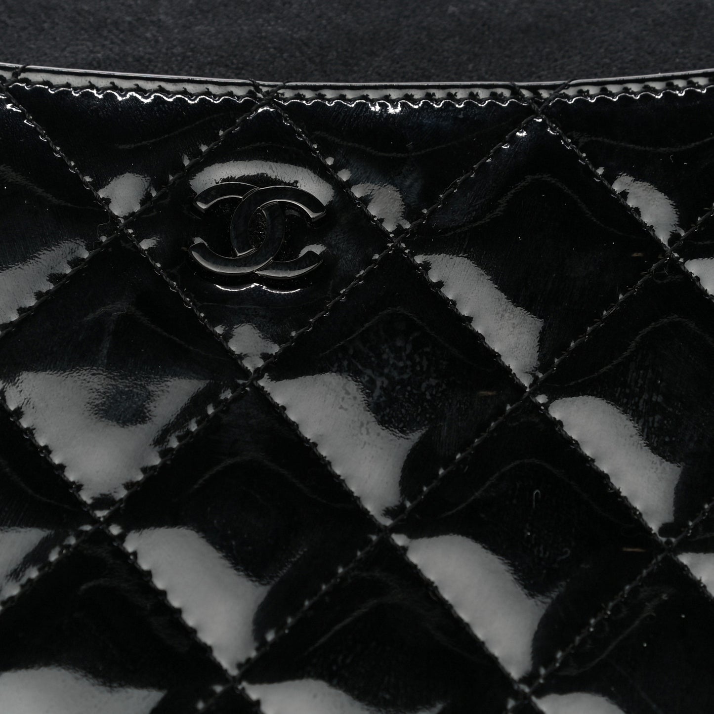Patent Quilted iPad Case Black