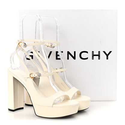 Givenchy Calfskin Voyou Sandals 40 Ivory 10 of 10
