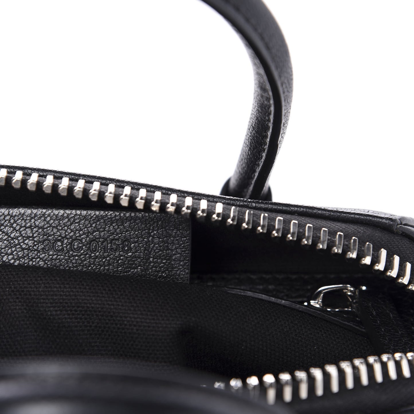 Sugar Goatskin Mini Antigona Black