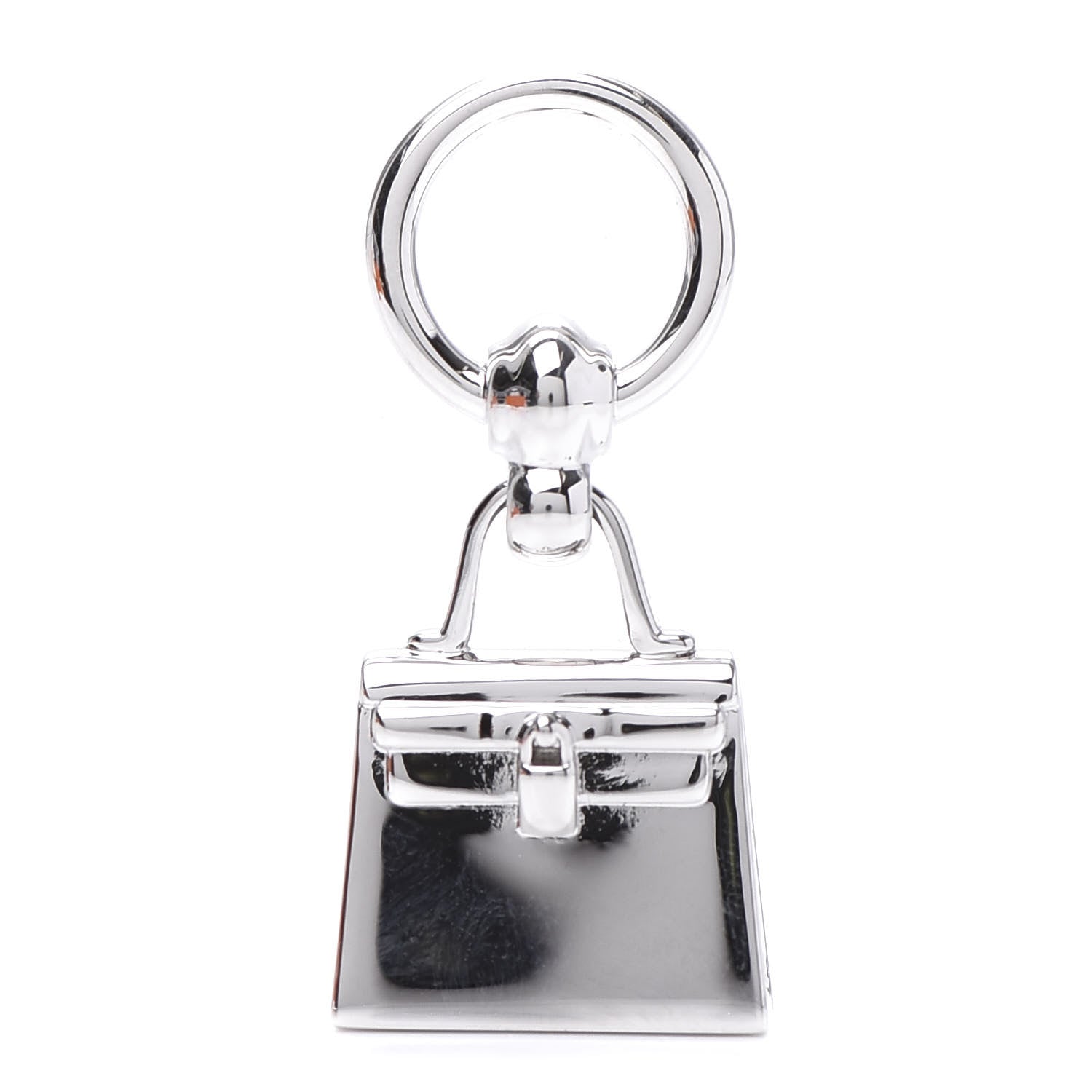 Hermes Palladium Mini Kelly Twilly Ring 1 of 5