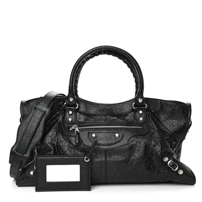 Balenciaga Agneau Giant 12 Silver Hardware Part Time Black 1 of 10