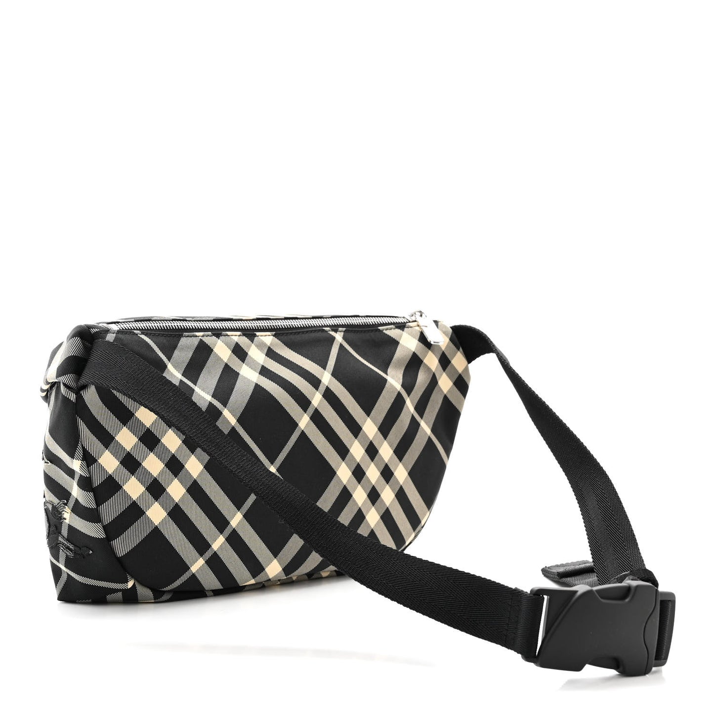Check Essential Belt Bag Black Calico