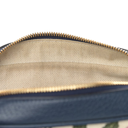 Gucci Canvas Flora Floral Shoulder Bag White Blue Agata Mulitcolor 13 of 13