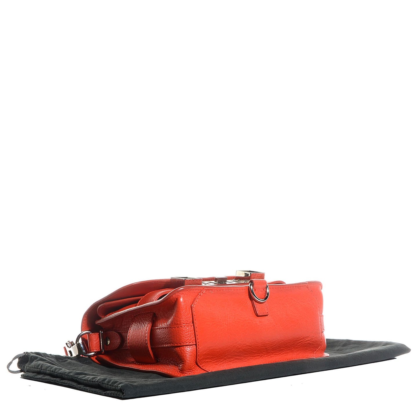 Calfskin Mini PS11 Classic Shoulder Bag Tangerine