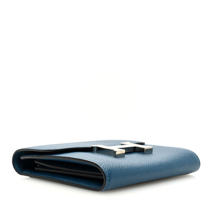 Hermes Epsom Constance Compact Passant Wallet Colvert 4 of 7