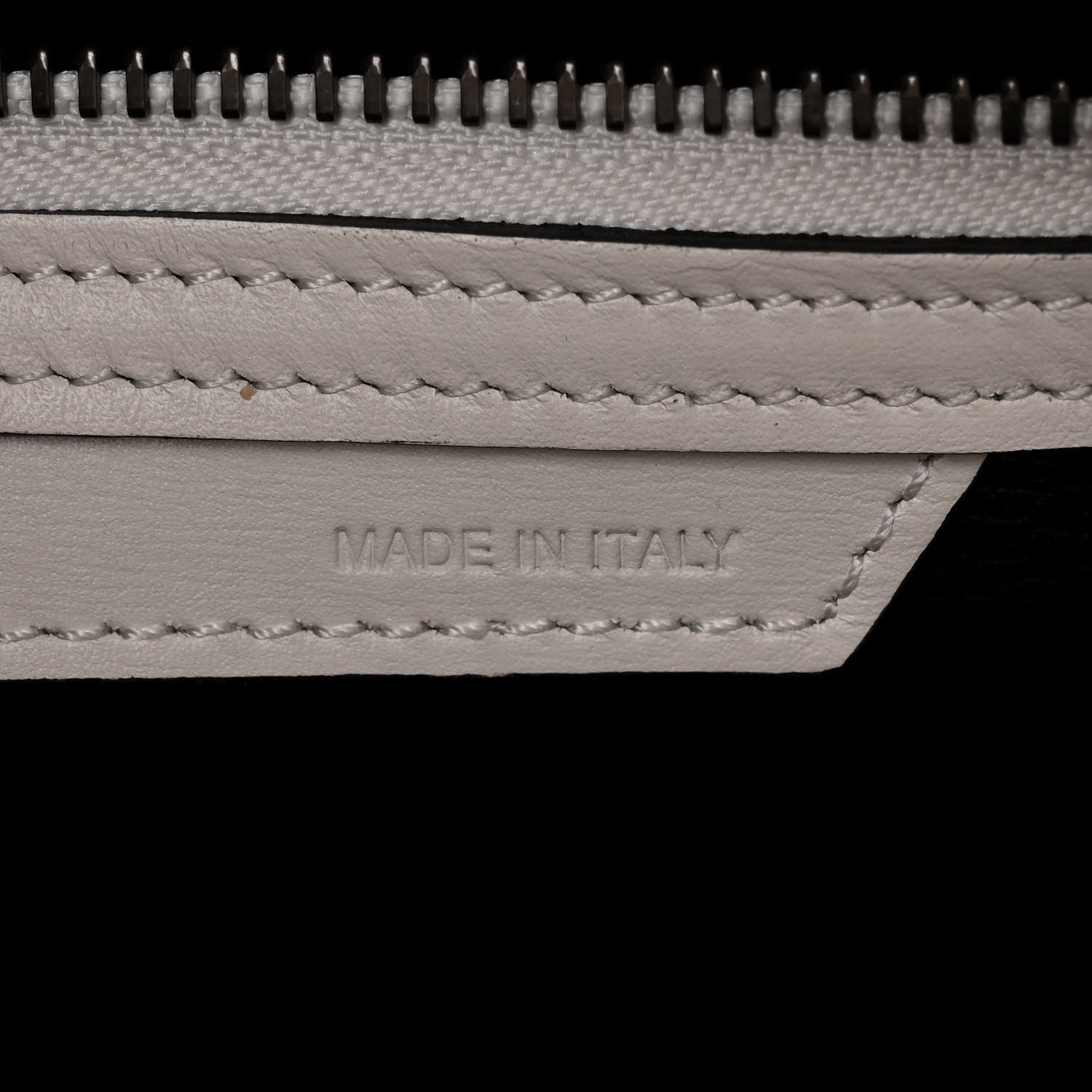 Celine Smooth Calfskin Micro Luggage White 7 of 16
