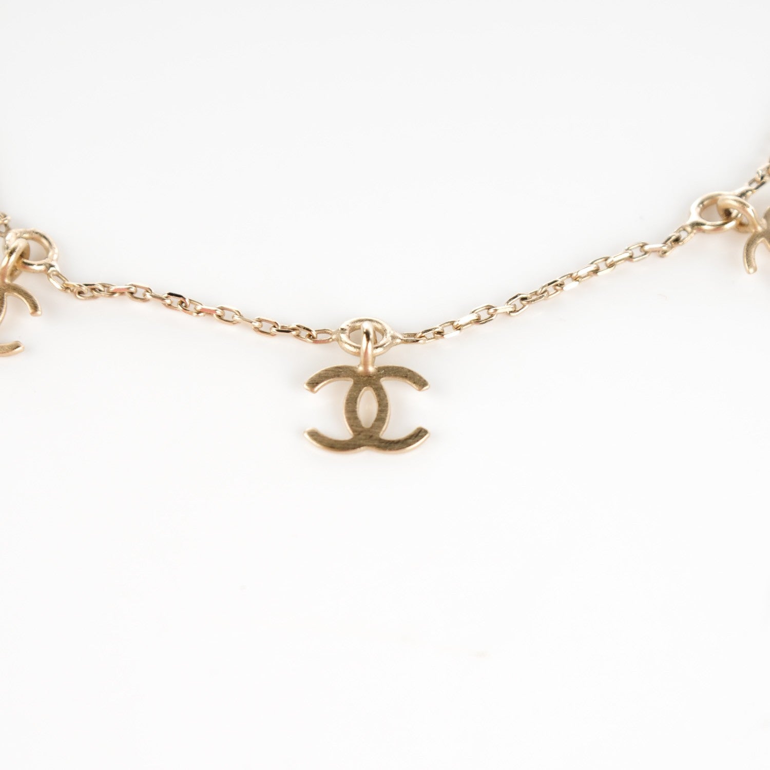 Chanel CC Charm Bracelet Gold 10 of 10