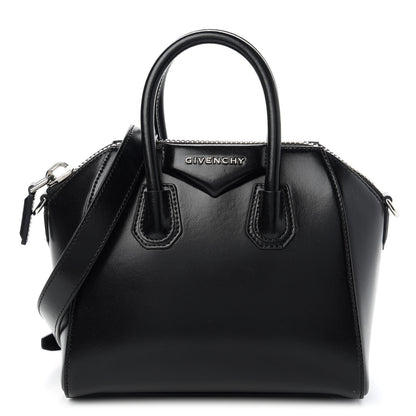 Givenchy Shiny Lord Calfskin Mini Antigona Black 1 of 10