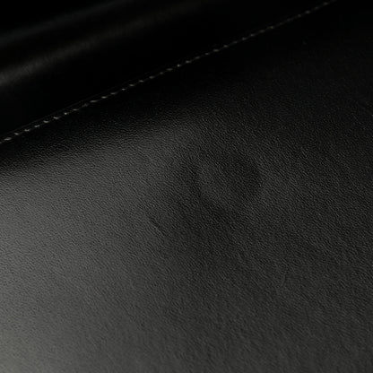 Saint Laurent Smooth Shiny Calfskin Monogram Uptown Pouch Black 9 of 10