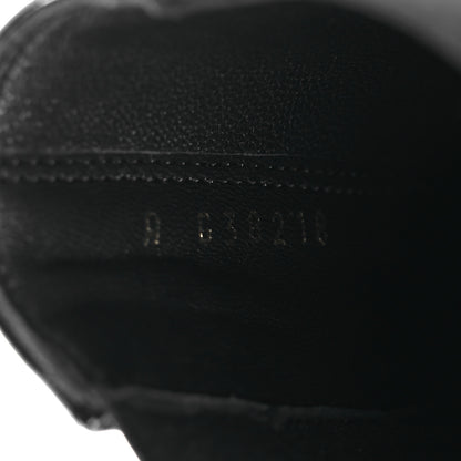 Chanel Patent Cap Toe Short Boots 38.5 Black 10 of 12