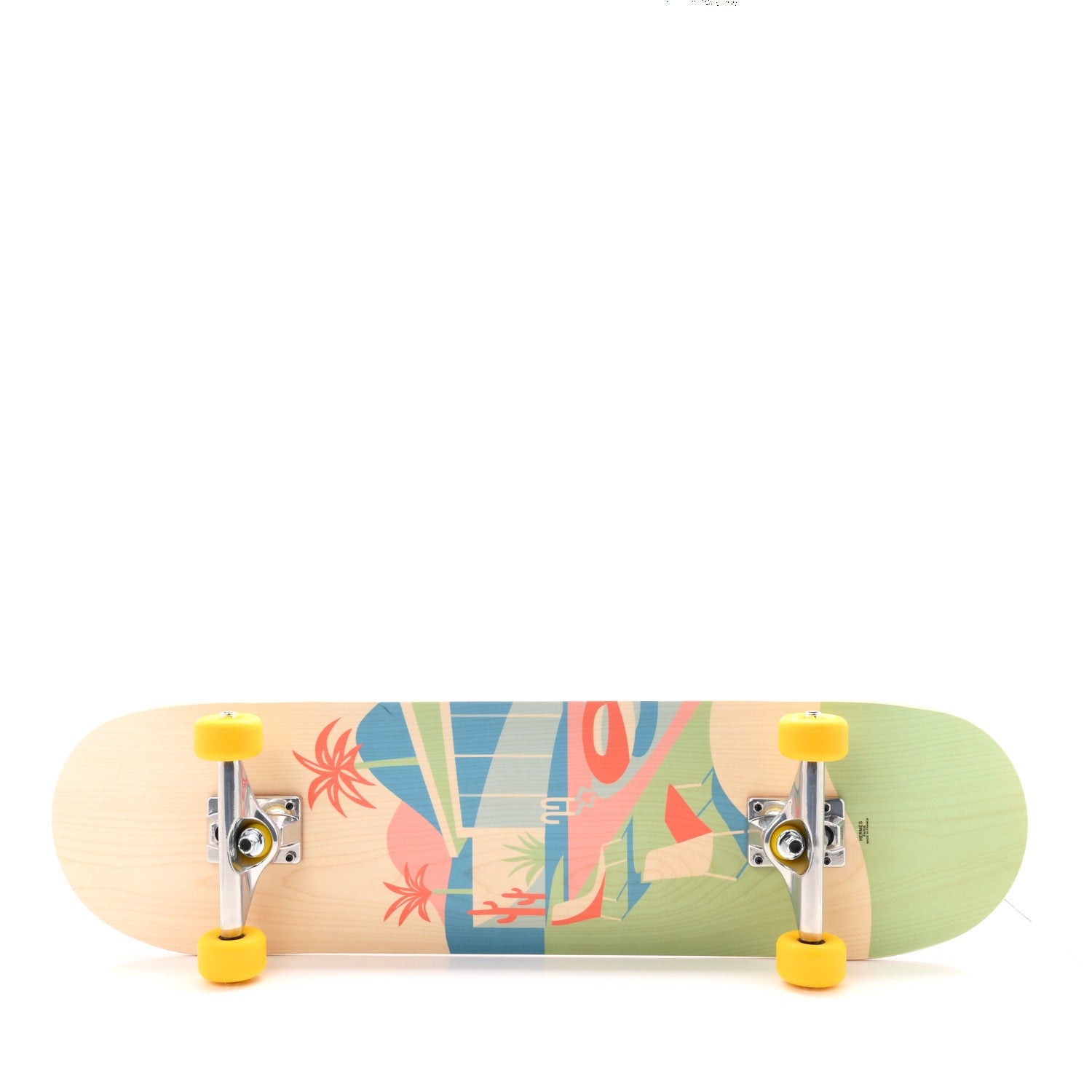 Hermes Beech Wood Street Skateboard Jaune 2 of 5