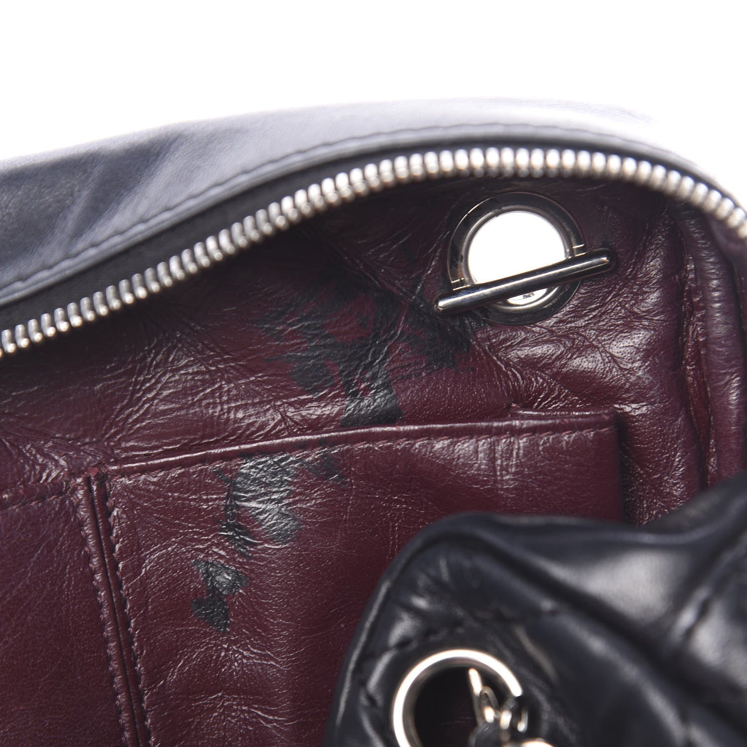 Chanel Lambskin Quilted Medium Camera Case Black 8 of 17
