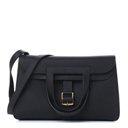 Hermes Taurillon Clemence Halzan 31 GM Black 1 of 15